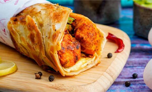 Kolkata Chicken Roll